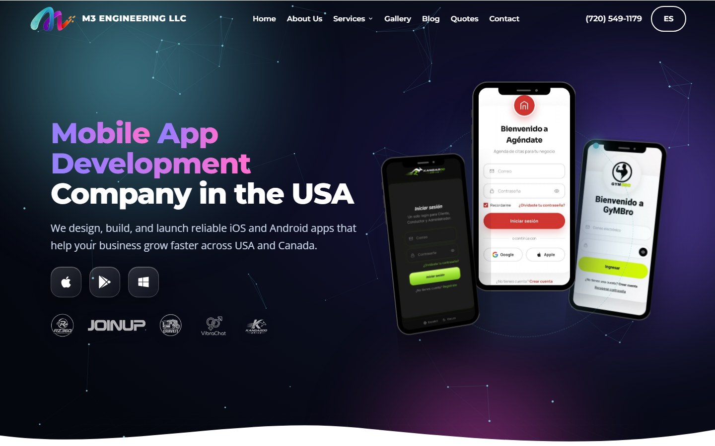 Business website